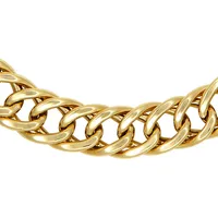 10kt 8" Men's Yellow Gold Link Bracelet