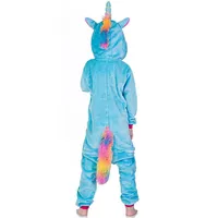 Blue Unicorn Kid Onesie Costume