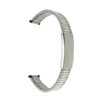 Adjustable Length Stainless Steel Stretch Expansion Watch Band, Metal Strap