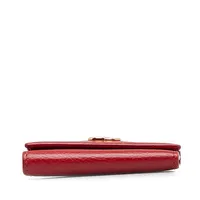 Pre-loved Gg Marmont Leather Key Holder