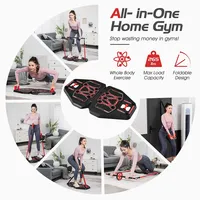 Portable Home Gym Full Body Workout Equipment W/ 8 Exercise Accessories