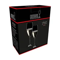 Vinum Cuvee Prestige 2-Piece Champagne Glass Set