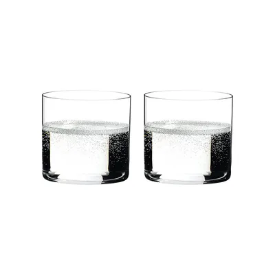 Ensemble de verre à eau H2O, 2 pièces
