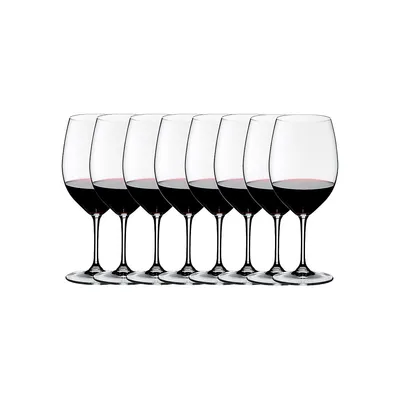 Ensemble de huit verres à vin Vinum pour Cabernet sauvignon ou Merlot