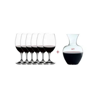 Ouverture 7-Piece Wine Glass & Decanter Set