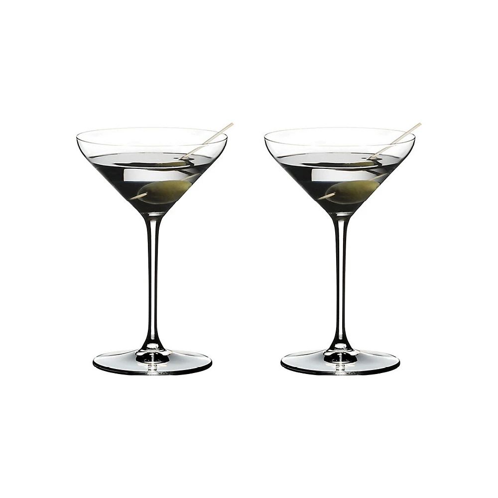 Extreme 2-Piece Martini Glass Set