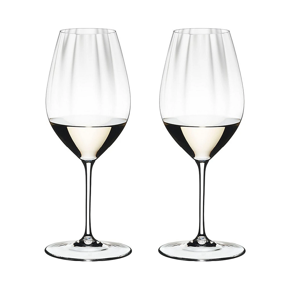 Ensemble de verres à riesling avec pied Performance, 2 pièces