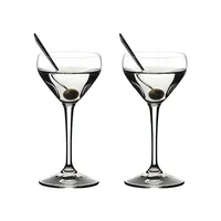 2-Piece Nick & Nora Crystal Glass Set