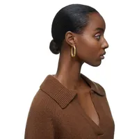 Dextera Goldplated & Crystal Drop Earrings