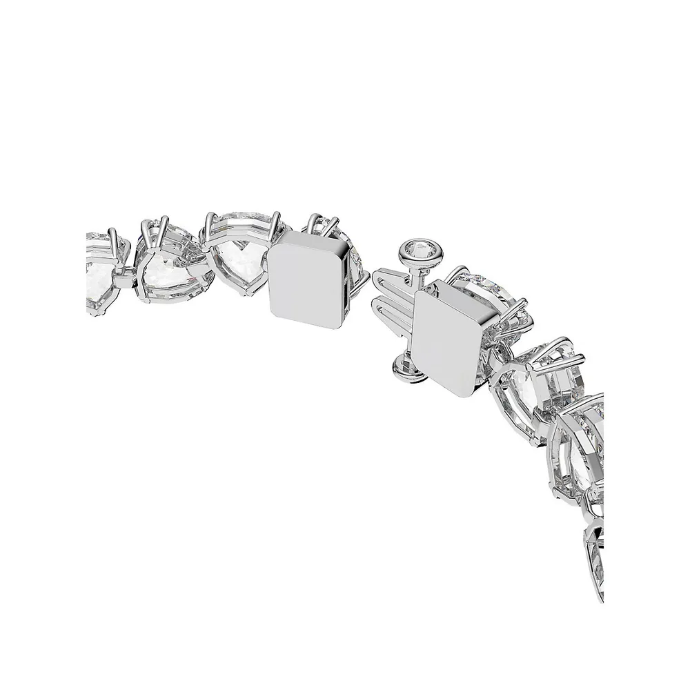 Millenia Rhodium-Plated & Crystal Bracelet