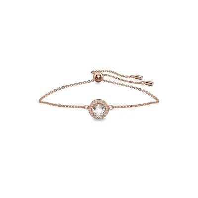 Constella Rose Goldplated & Crystals Pavé Bracelet