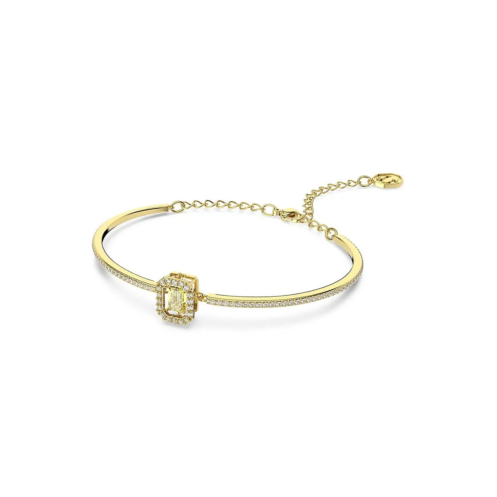 Millenia Goldplated & Crystal Bangle