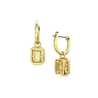 Millenia Goldplated & Crystal Drop Earrings