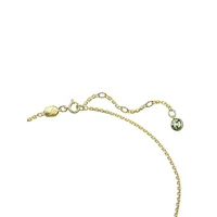 Chroma Goldtone & Swarovski Crystal Pendant Necklace