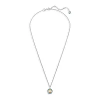 Chroma Rhodium-Plated Swarovski Crystal Pendant Necklace