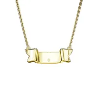 Volta Goldplated & Crystal Necklace