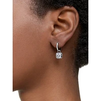 StillaRhodium-Plated & Swarovski Crystal Drop Earrings