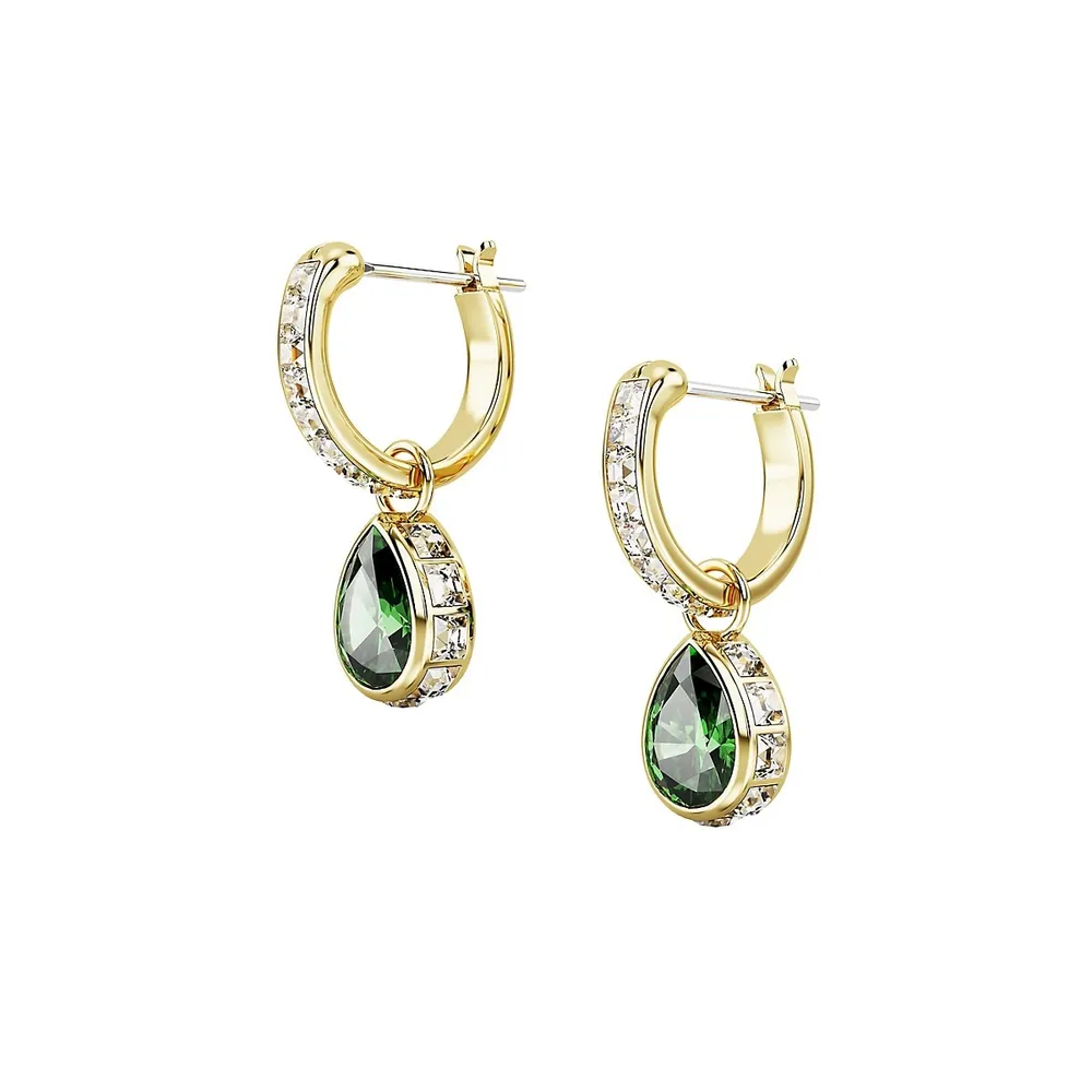 Stilla Goldtone & Swarovski Crystal Drop Earrings