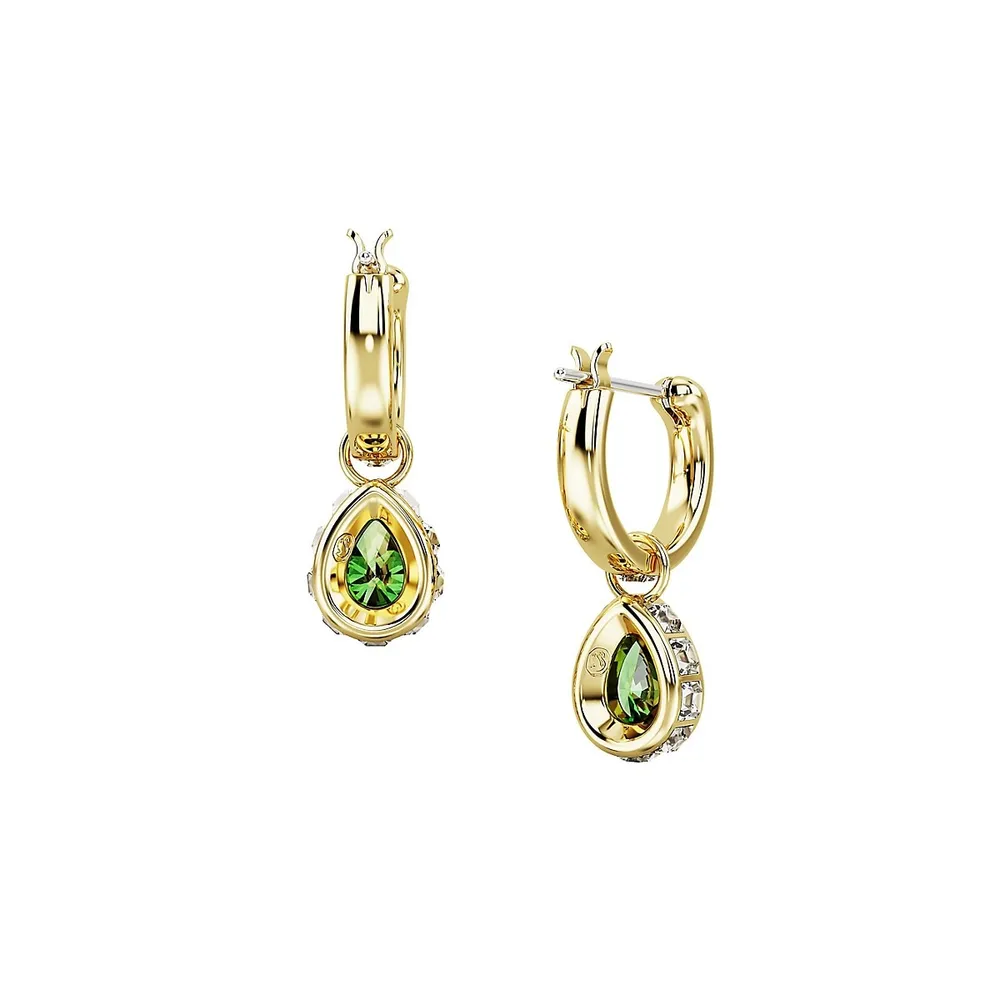 Stilla Goldtone & Swarovski Crystal Drop Earrings