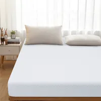 Fulltwinqueenking 8" Foam Mattress Medium Firm Bed-in-a-box Bed Room W/removable Cover