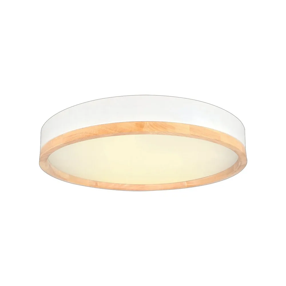 Ceiling Light With Integrated Led, 19.7" Diameter, From The Valentine Collection, White
