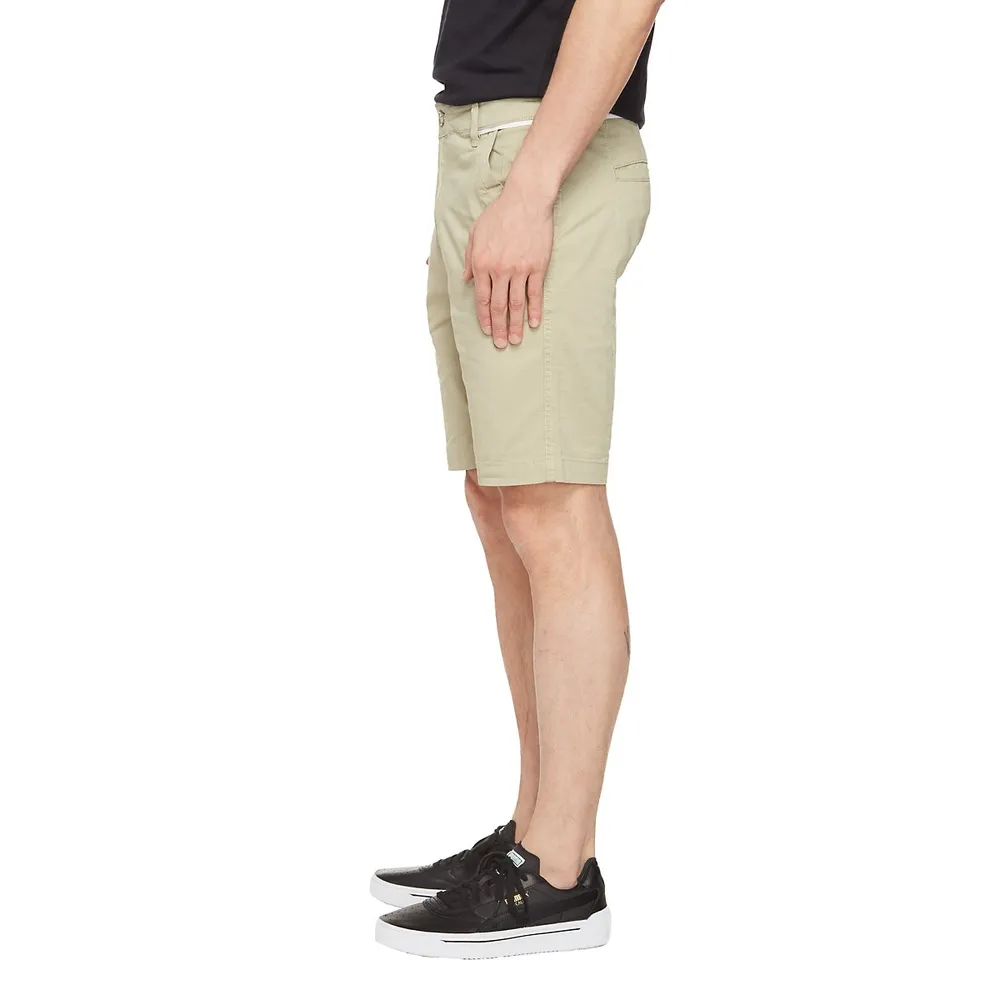 Industry Stretch Twill Pipping Shorts