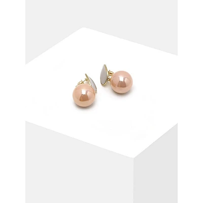 Gold Plated Pearls Drop Earring