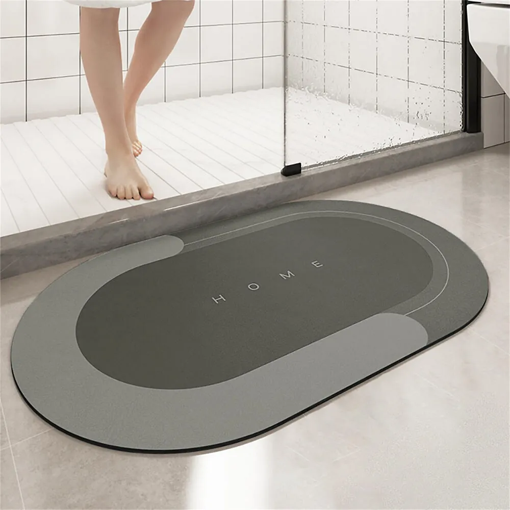 Quick-dry Diatomaceous Earth Bath Mat - LIVINGbasics