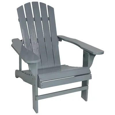 Coastal Bliss Wooden Adirondack Chair