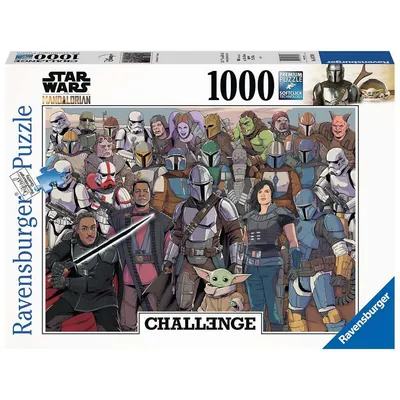 Star Wars: The Mandalorian Challenge - 1000 Pc Puzzle