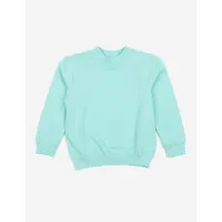 Kids Long Sleeve Classic Solid Color Sweatshirt