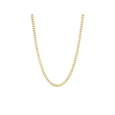 60cm (24") 5.5mm-6mm Width Curb Chain In 10kt Yellow Gold