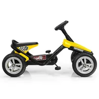 Kids Go Kart, 4-wheel Pedal Powered Ride On Racer Car For Kids, Boys, Girls, Aged 3-8