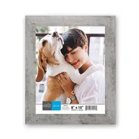 8x10 Picture Frame Marble Texture Grey