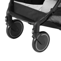 Portable Folding Lightweight Baby Stroller, Foldable Compact Travel Stroller, Grey