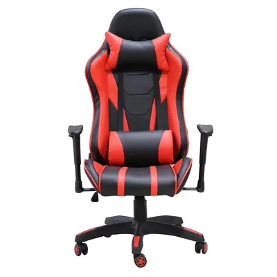 Douglas Ergonomic Office Gaming Chair, Black/red
