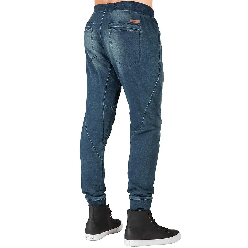 Level 7 Men's Relaxed Bootcut Dark Vintage Jean Zipper Pockets Premium  Denim – Level 7 Jeans