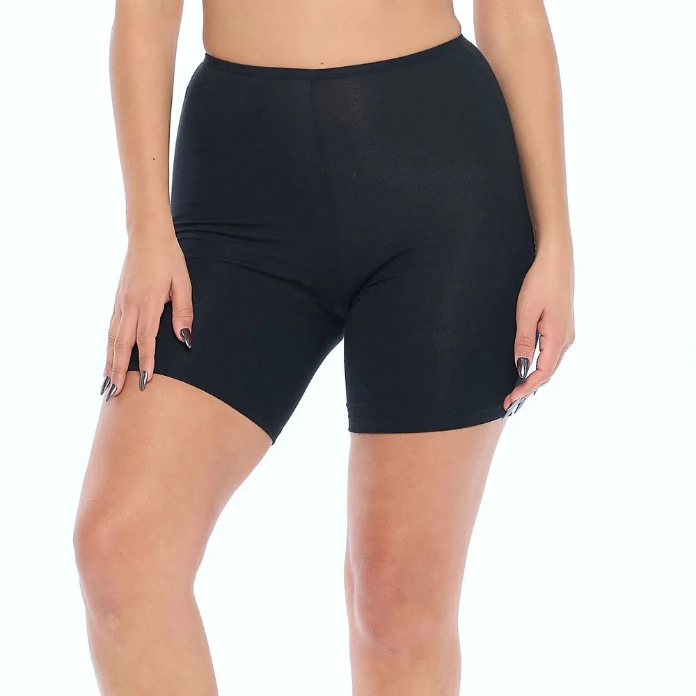 Womens Lux Cotton Anti Thigh Chafing Underwear Short 18 Cm