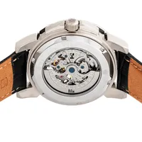 Philippe Automatic Skeleton Leather-band Watch