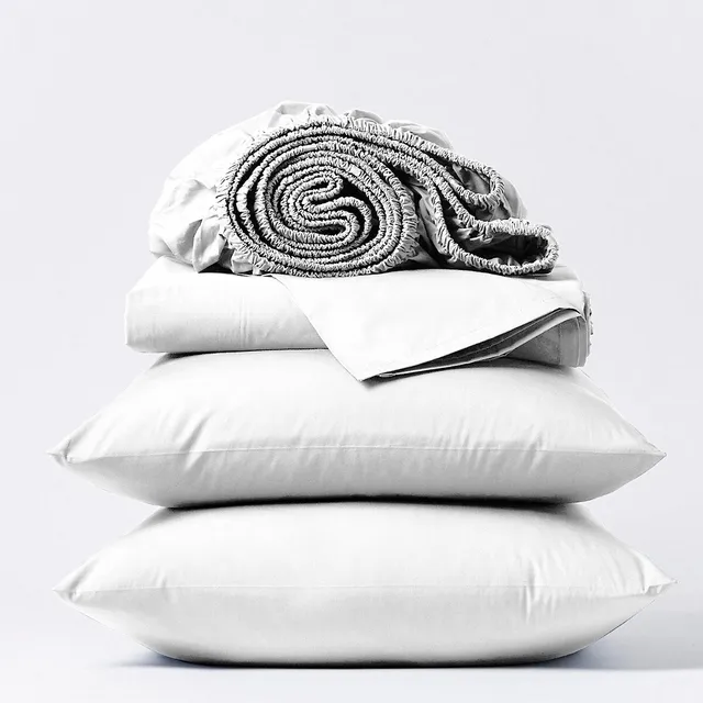 Color Sense 1200 Thread Count Premium Cotton Rich Wrinkle-resistant Sateen Sheet  Set