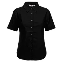 Ladies Lady-fit Short Sleeve Oxford Shirt