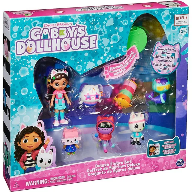 Gabby's Dollhouse, 8-inch Gabby Girl Doll, Kids Toys for Ages 3+
