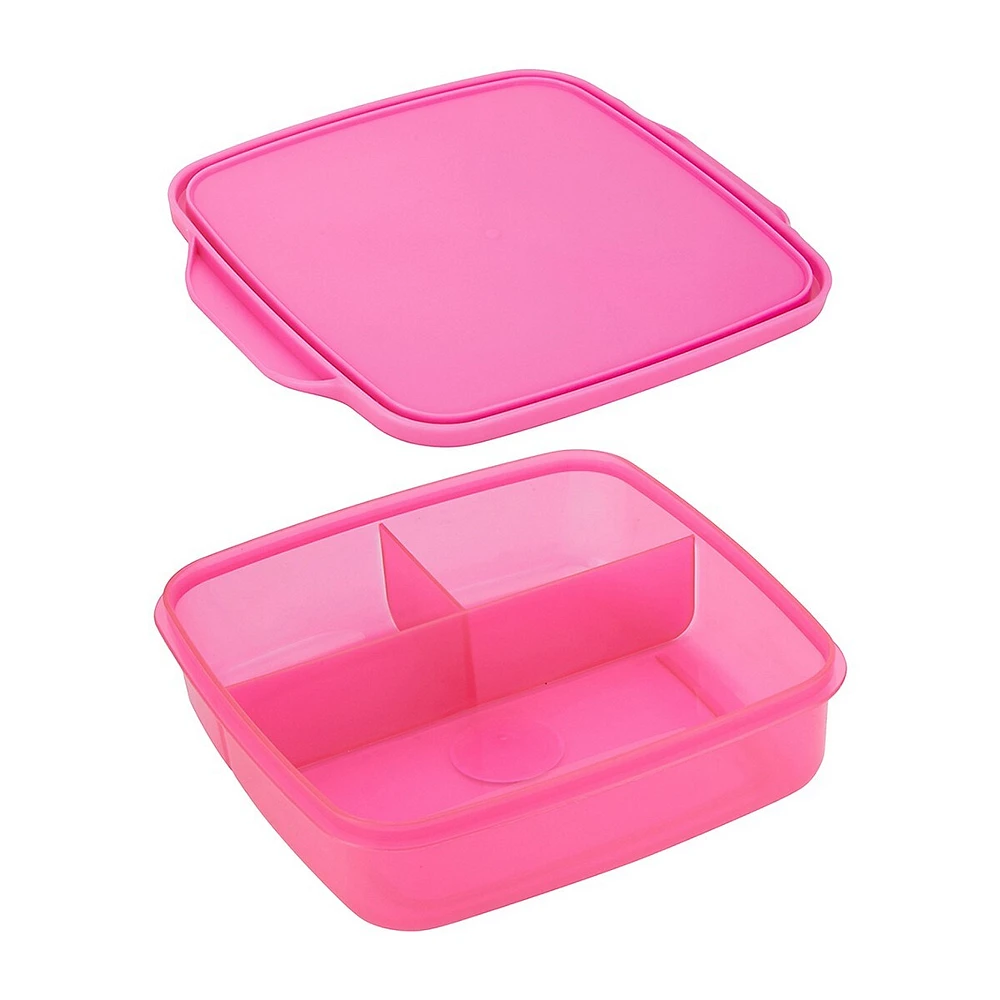 3-Section Snack Box