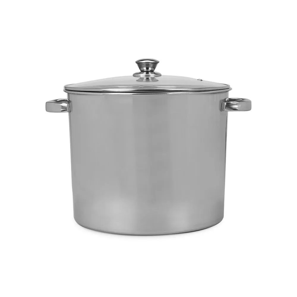 15L Stainless Steel Stock Pot