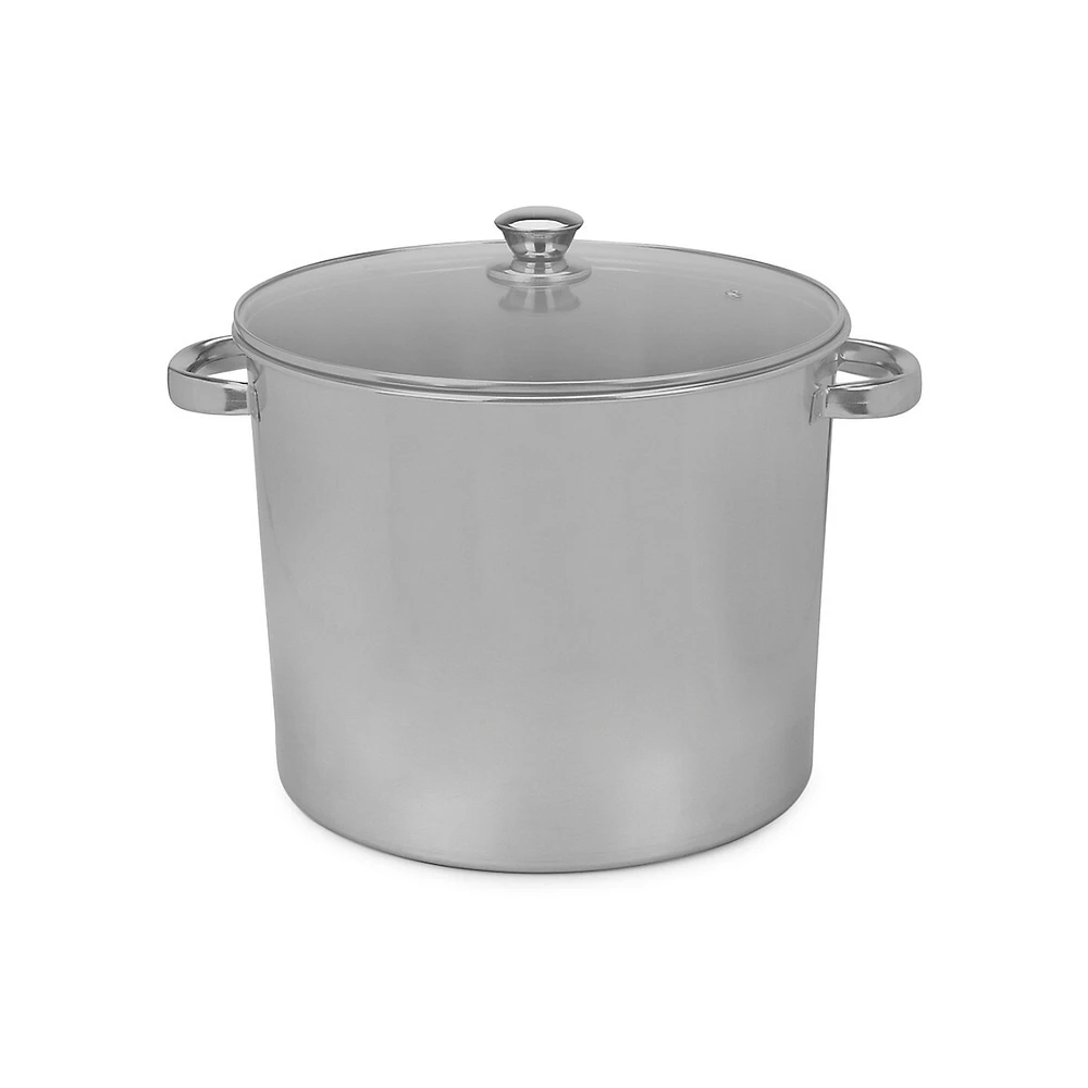 15L Stainless Steel Stock Pot