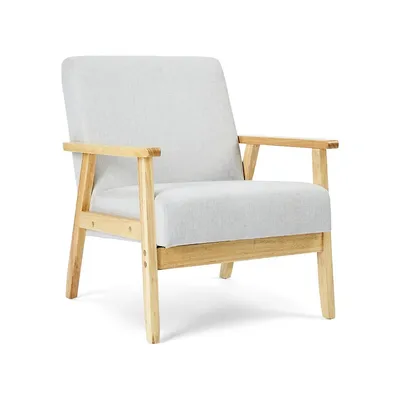 Upholstered Timber Chair