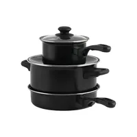 3-Piece Non-Stick Carbon Steel Cookware Set