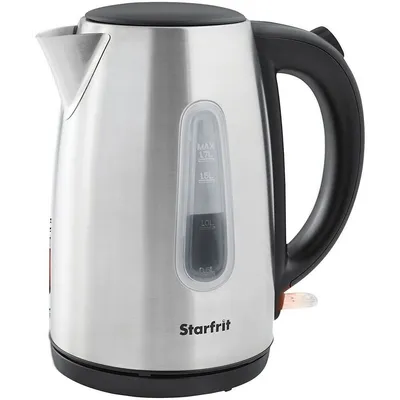 Electric Kettle, 1.7 Liter Capacity, 1500 Watts, Stainless Steel