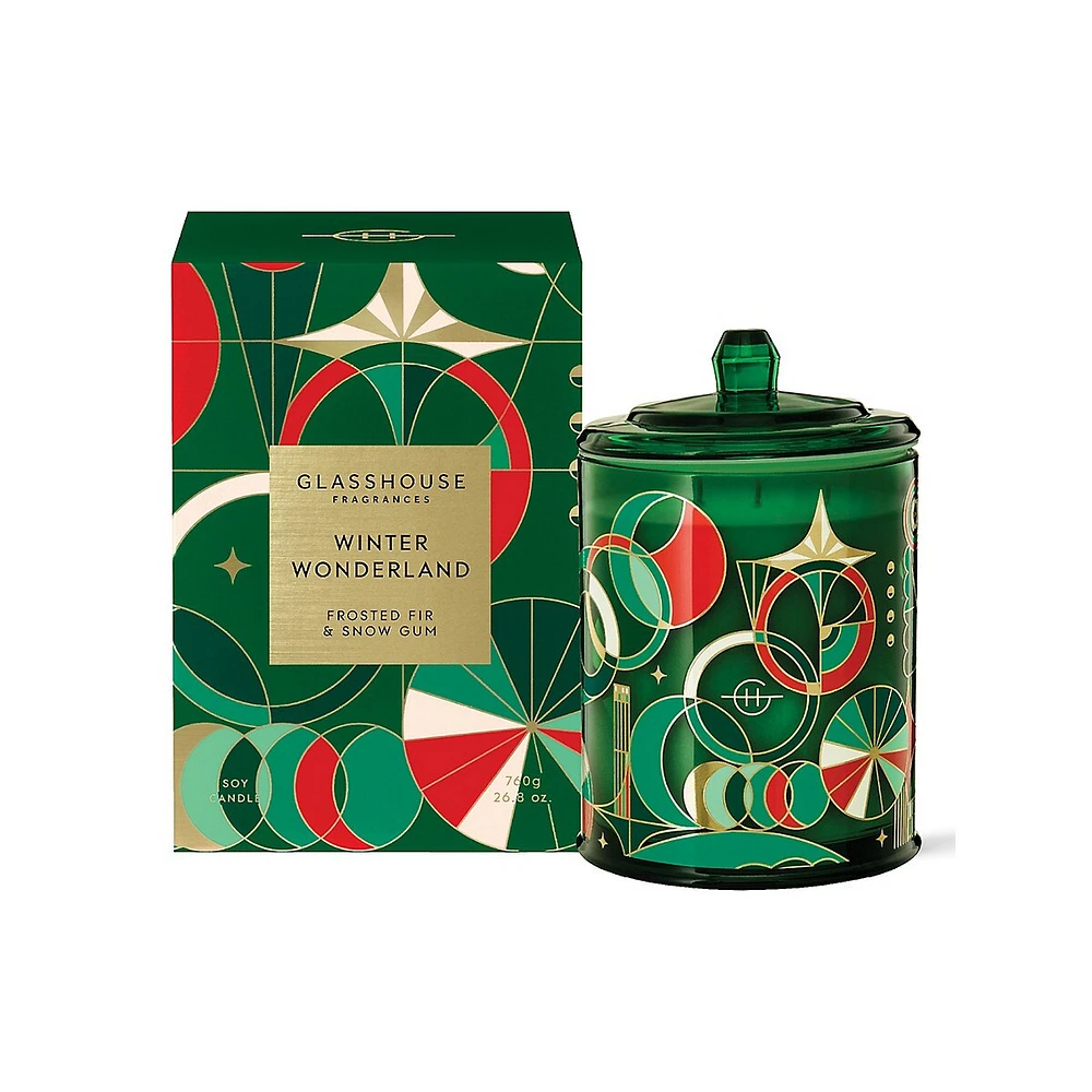 Winter Wonderland Triple Scented Soy Candle 760g