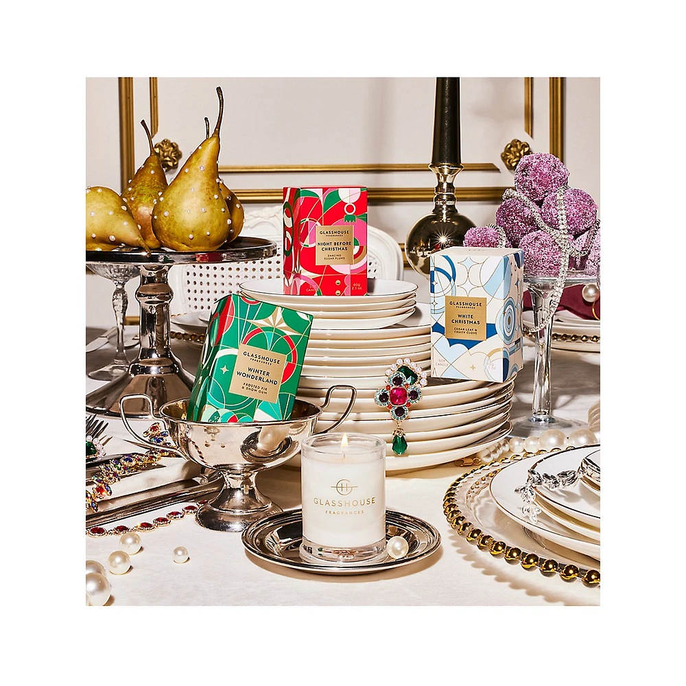 ​Christmas Trio 3-Piece Triple Scented Soy Candle Set